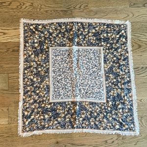 Vintage floral scarf